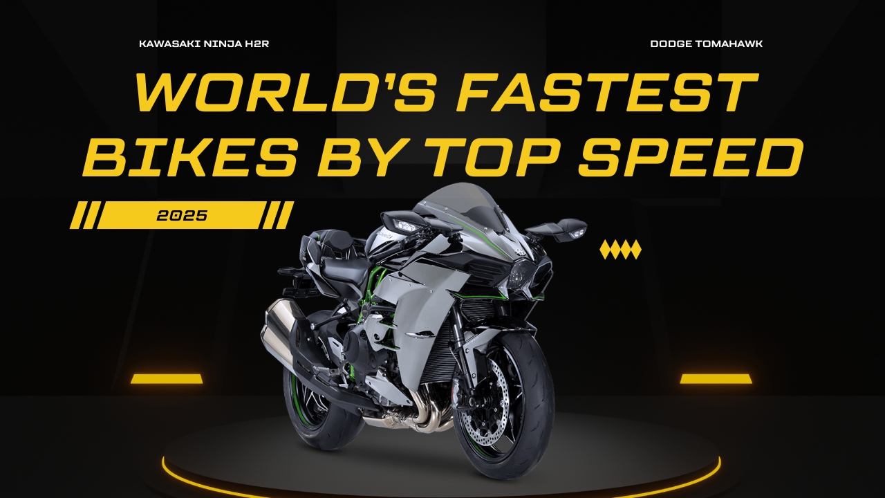 World’s Fastest Bikes by Top Speed